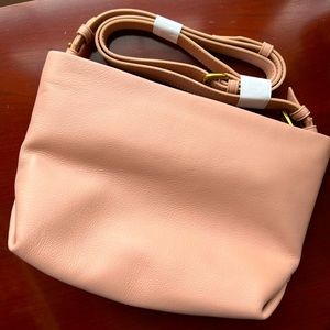 JCrew bag new nude color